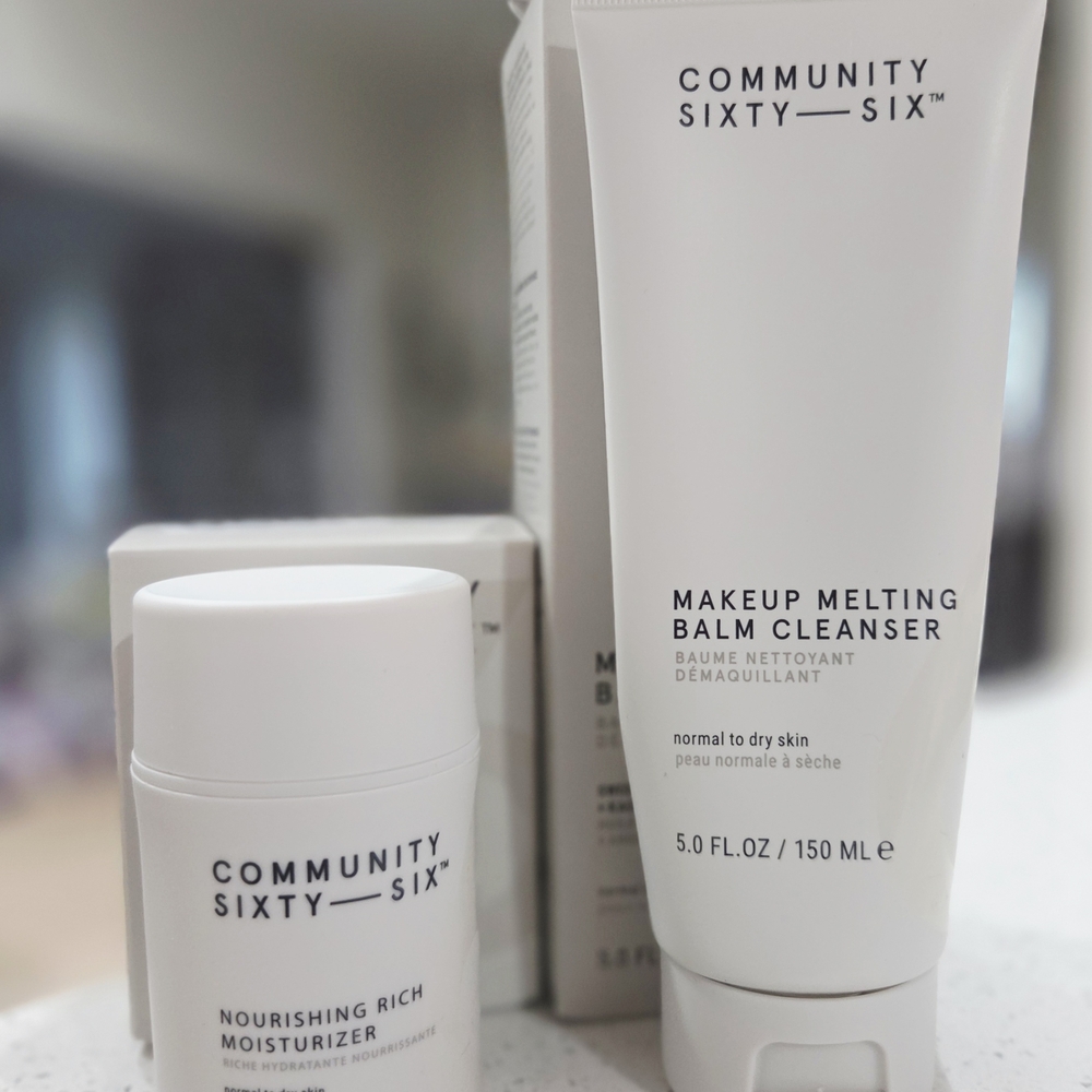 Community Sixty Six Makeup Melting Balm Cleanser & Moisturizer Set